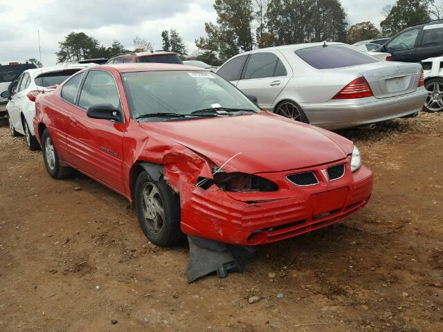 1G2NE12E3XM778158 - 1999 PONTIAC GRAND AM S RED photo 1