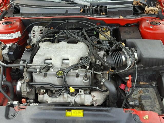1G2NE12E3XM778158 - 1999 PONTIAC GRAND AM S 红色 照片 7