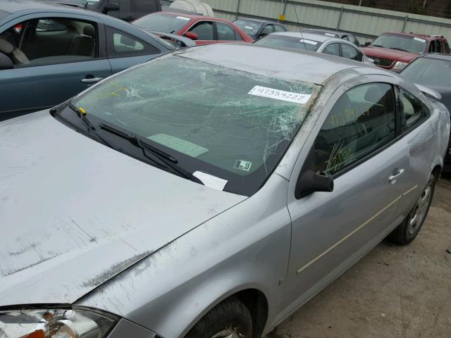 1G1AK15F777182436 - 2007 CHEVROLET COBALT LS GRAY photo 9