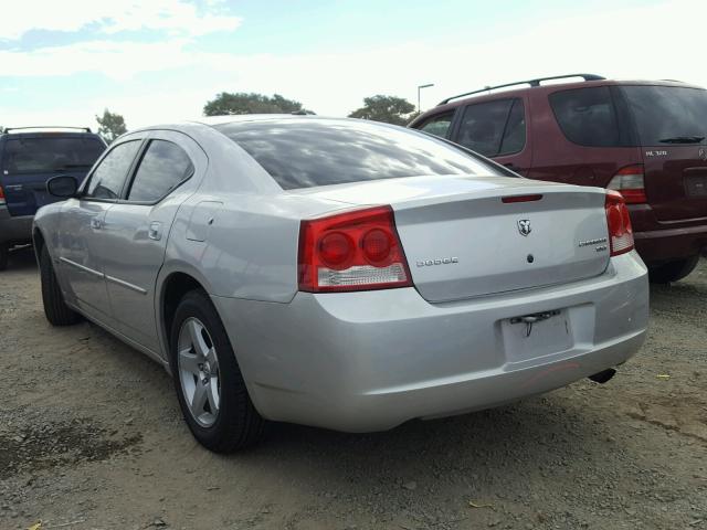 2B3CA3CV0AH156041 - 2010 DODGE CHARGER SX SILVER photo 3