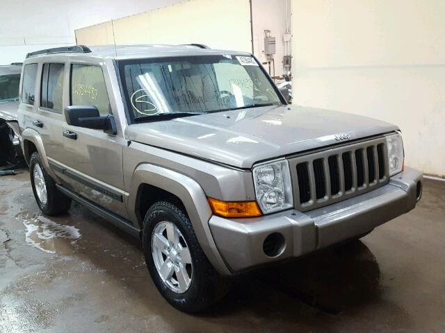 1J8HG48K96C203013 - 2006 JEEP COMMANDER BROWN photo 1