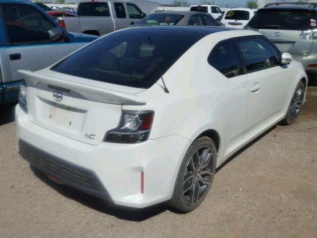 JTKJF5C72F3091264 - 2015 TOYOTA SCION TC 白色 照片 4