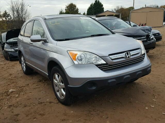 JHLRE38767C044673 - 2007 HONDA CR-V EXL SILVER photo 1