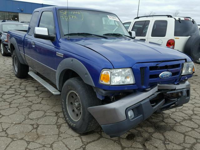 1FTZR45E36PA02673 - 2006 FORD RANGER SUP BLUE photo 1