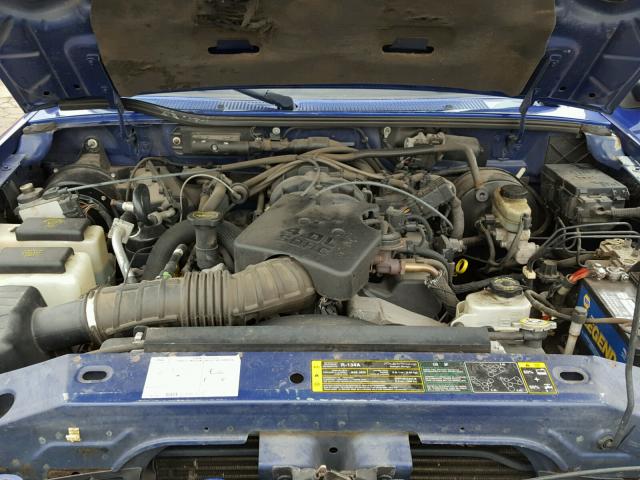 1FTZR45E36PA02673 - 2006 FORD RANGER SUP BLUE photo 7