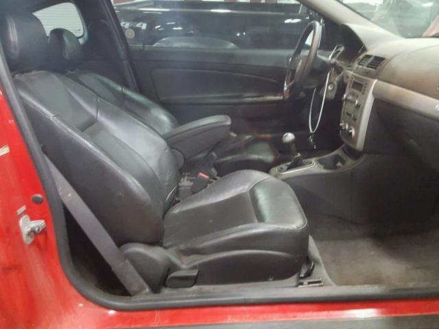 1G1AM15B167775151 - 2006 CHEVROLET COBALT SS RED photo 5