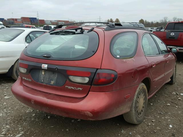 1MEFM5805XG633368 - 1999 MERCURY SABLE MAROON photo 4