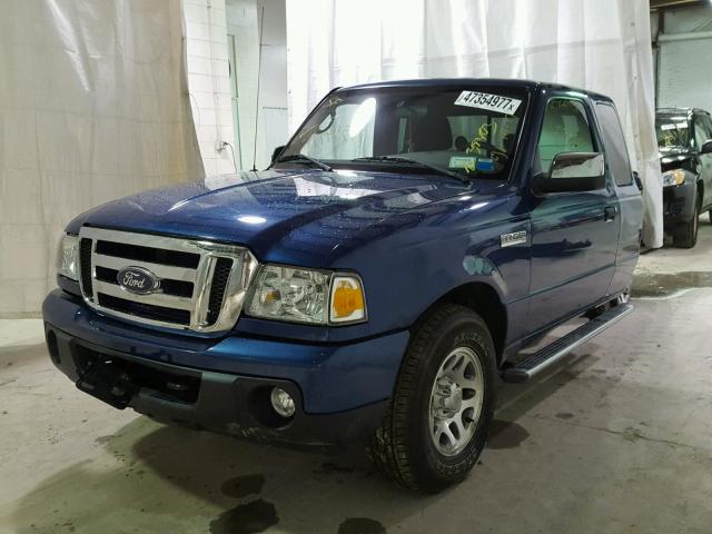 1FTLR4FE4APA15476 - 2010 FORD RANGER SUP BLUE photo 2