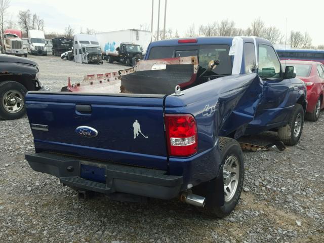 1FTLR4FE4APA15476 - 2010 FORD RANGER SUP BLUE photo 4