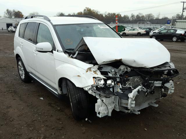 JA4AS3AW7CU002614 - 2012 MITSUBISHI OUTLANDER WHITE photo 1