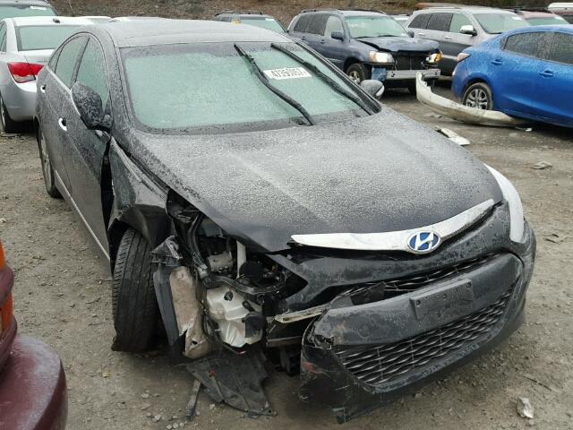 KMHEC4A42FA136733 - 2015 HYUNDAI SONATA HYB BLACK photo 1