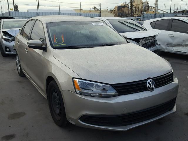 3VWD07AJ3EM213169 - 2014 VOLKSWAGEN JETTA SE GOLD photo 1