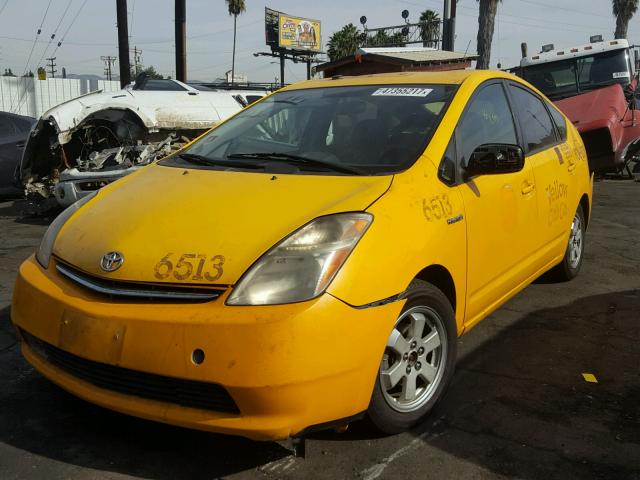 JTDKB20U993507623 - 2009 TOYOTA PRIUS YELLOW photo 2