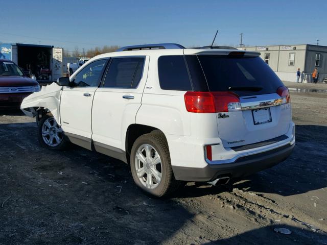 2GKALPEK4G6253715 - 2016 GMC TERRAIN SL WHITE photo 3