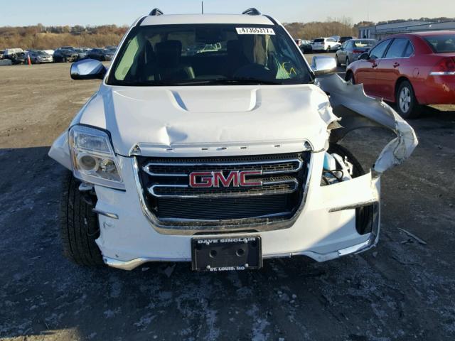 2GKALPEK4G6253715 - 2016 GMC TERRAIN SL WHITE photo 7