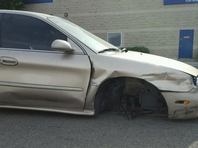 1MEFM53S7WA630592 - 1998 MERCURY SABLE LS P TAN photo 9