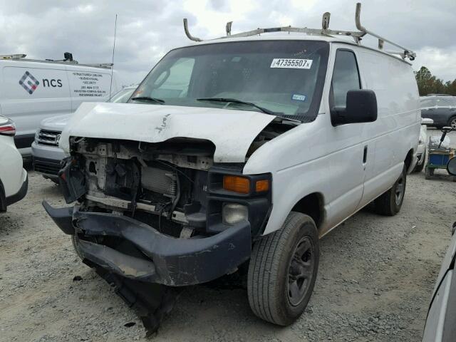 1FTNE1EWXCDB08634 - 2012 FORD ECONOLINE WHITE photo 2