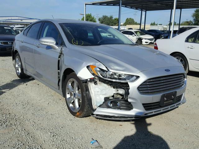 3FA6P0H94FR234777 - 2015 FORD FUSION SE SILVER photo 1