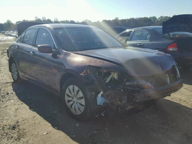 1HGCP26388A102062 - 2008 HONDA ACCORD LX MAROON photo 1