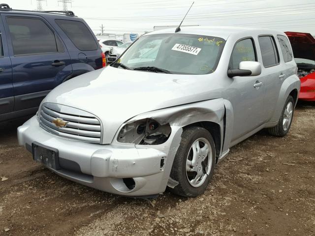 3GNBABFW8BS555438 - 2011 CHEVROLET HHR LT SILVER photo 2