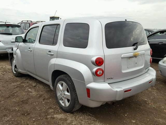 3GNBABFW8BS555438 - 2011 CHEVROLET HHR LT SILVER photo 3