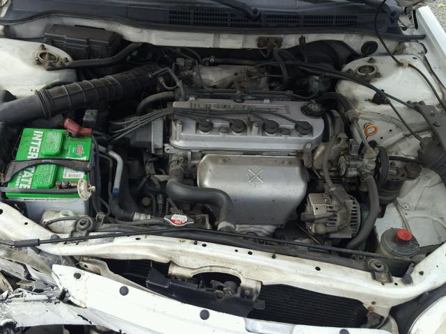 1HGCG32272A036663 - 2002 HONDA ACCORD SE WHITE photo 7