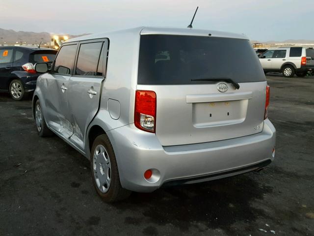 JTLZE4FE7DJ032645 - 2013 TOYOTA SCION XB 银色 照片 3