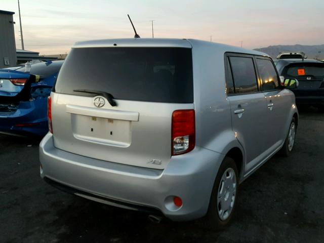 JTLZE4FE7DJ032645 - 2013 TOYOTA SCION XB 银色 照片 4