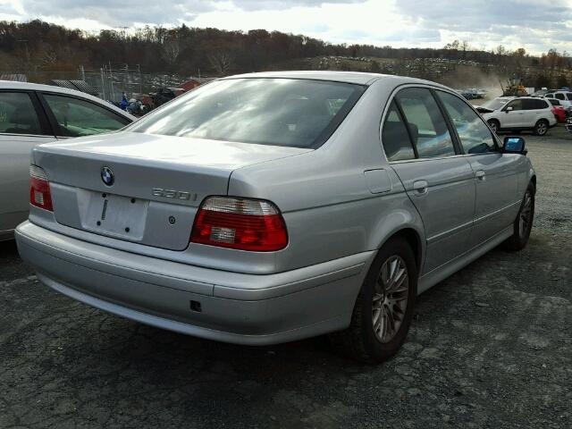 WBADT634X2CH94551 - 2002 BMW 530 I AUTO SILVER photo 4