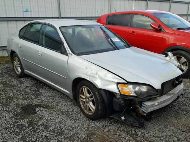 4S3BL616757209482 - 2005 SUBARU LEGACY 2.5 SILVER photo 1