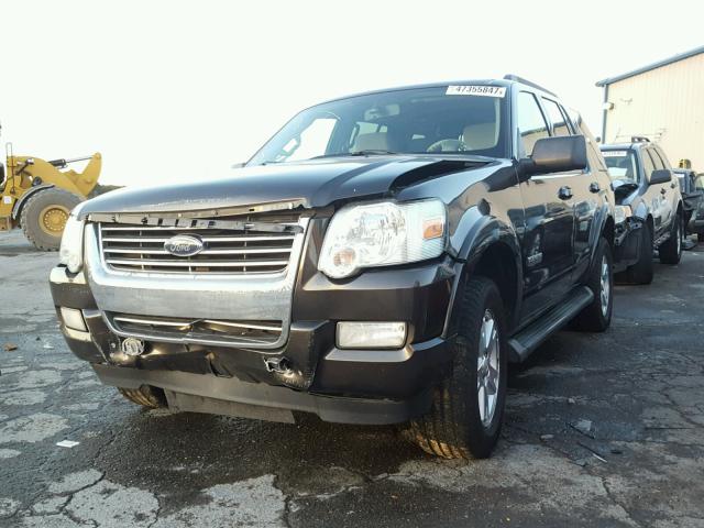 1FMEU63E17UB44000 - 2007 FORD EXPLORER X CHARCOAL photo 2