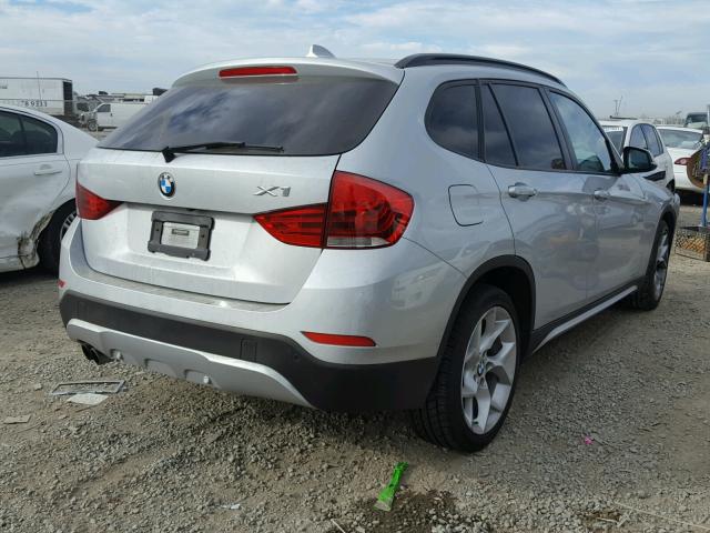 WBAVM1C59DVW46487 - 2013 BMW X1 SDRIVE2 Srebrny zdjęcie 4