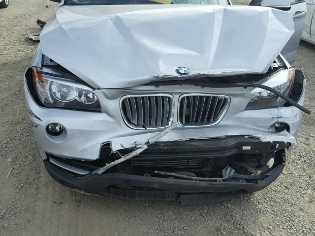 WBAVM1C59DVW46487 - 2013 BMW X1 SDRIVE2 Srebrny zdjęcie 7