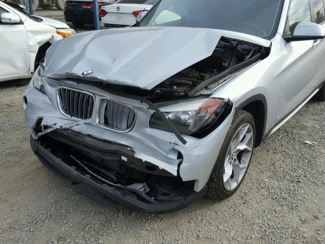 WBAVM1C59DVW46487 - 2013 BMW X1 SDRIVE2 Srebrny zdjęcie 9