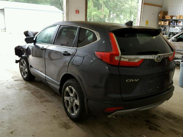 2HKRW2H8XHH652991 - 2017 HONDA CR-V EXL GRAY photo 3