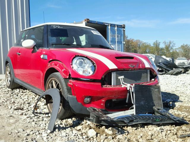 WMWMF73578TV39030 - 2008 MINI COOPER S RED photo 1