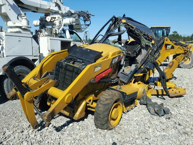 CAT0416FKKSF01776 - 2014 CATERPILLAR 416F YELLOW photo 2