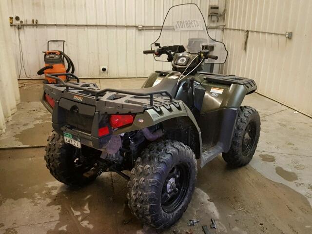 4XAZN55A7BA328706 - 2011 POLARIS SPORTSMAN GREEN photo 4