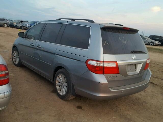 5FNRL38896B105365 - 2006 HONDA ODYSSEY TO SILVER photo 3