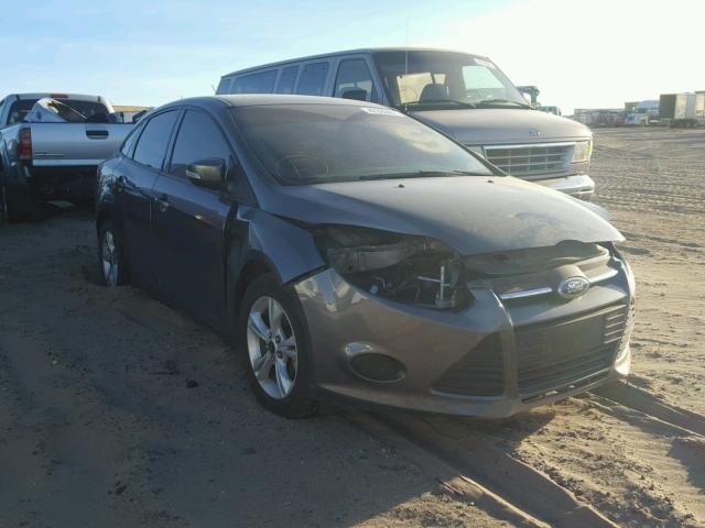 1FADP3F27EL413424 - 2014 FORD FOCUS SE GRAY photo 1