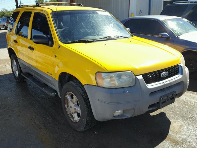 1FMYU03111KE80210 - 2001 FORD ESCAPE XLT YELLOW photo 1