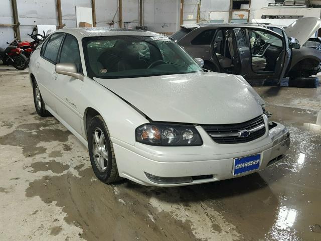 2G1WH52K349243045 - 2004 CHEVROLET IMPALA LS WHITE photo 1