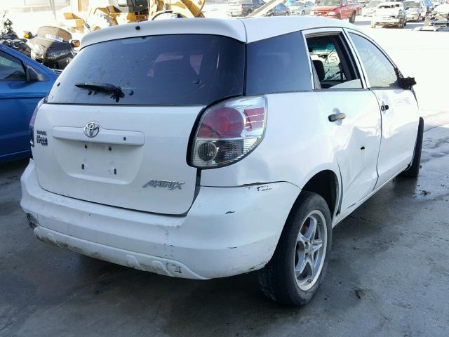 2T1KR32E28C697021 - 2008 TOYOTA COROLLA MA WHITE photo 4