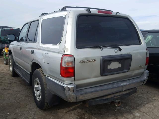 JT3GM84R3Y0069243 - 2000 TOYOTA 4RUNNER SILVER photo 3