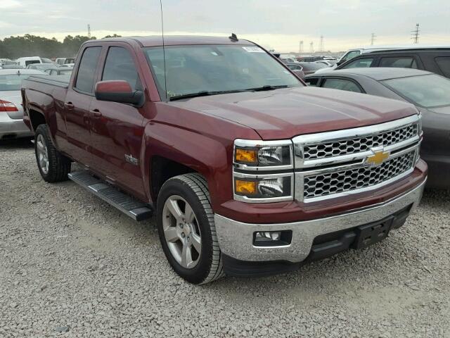 1GCRCREC3EZ240846 - 2014 CHEVROLET SILVERADO MAROON photo 1