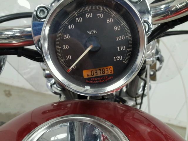 1HD1CGP145K436184 - 2005 HARLEY-DAVIDSON XL1200 C RED photo 7