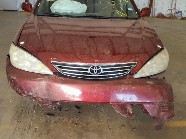 4T1BE32K96U138546 - 2006 TOYOTA CAMRY LE MAROON photo 9