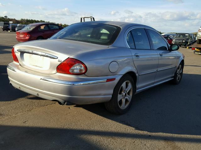 SAJEA51C42WC52010 - 2002 JAGUAR X-TYPE 3.0 SILVER photo 4