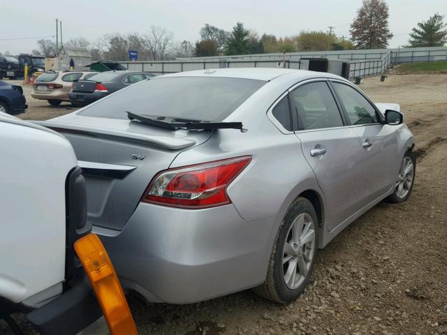 1N4AL3APXDC112159 - 2013 NISSAN ALTIMA 2.5 SILVER photo 4