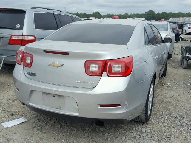 1G11H5SL4EF186799 - 2014 CHEVROLET MALIBU LTZ 银色 照片 4